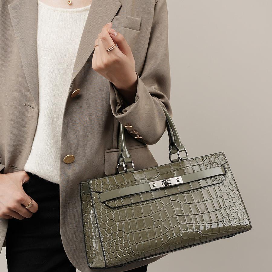 Bolsa Tote Lady Vienne Croco