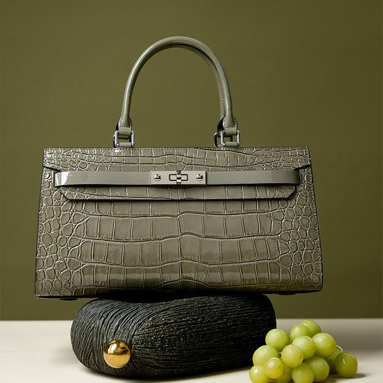Bolsa Tote Lady Vienne Croco