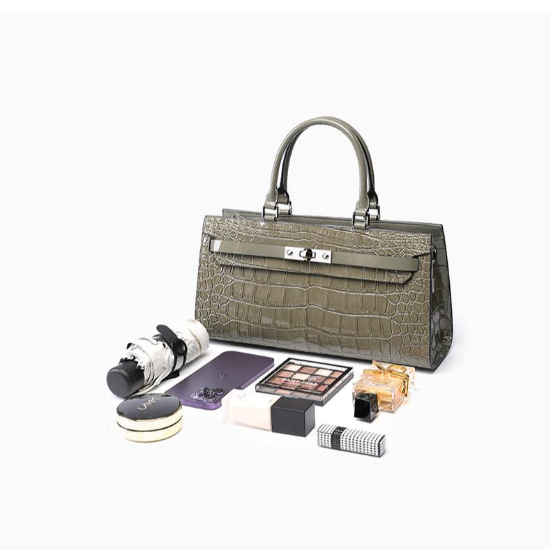Bolsa Tote Lady Vienne Croco