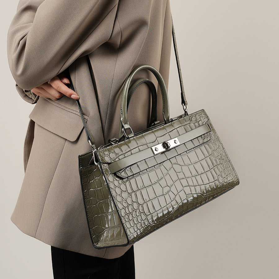 Bolsa Tote Lady Vienne Croco