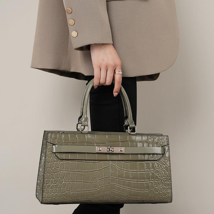 Bolsa Tote Lady Vienne Croco