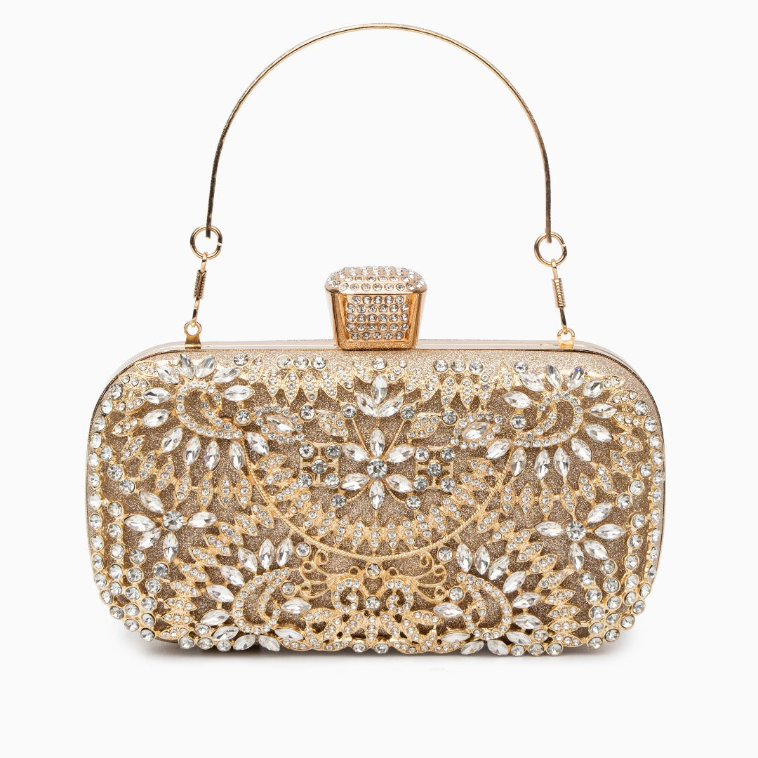 Bolsa Flor com Brilho