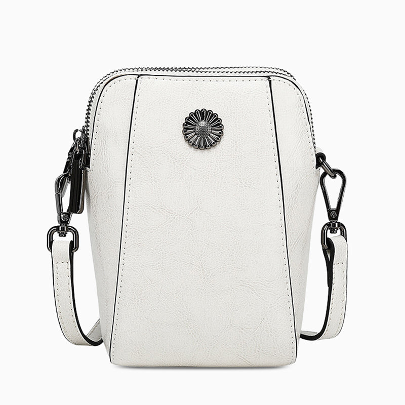 Bolsa Transversal Lady Vienne Orelia em Couro
